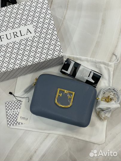 Сумка Furla Brava, темно-синяя