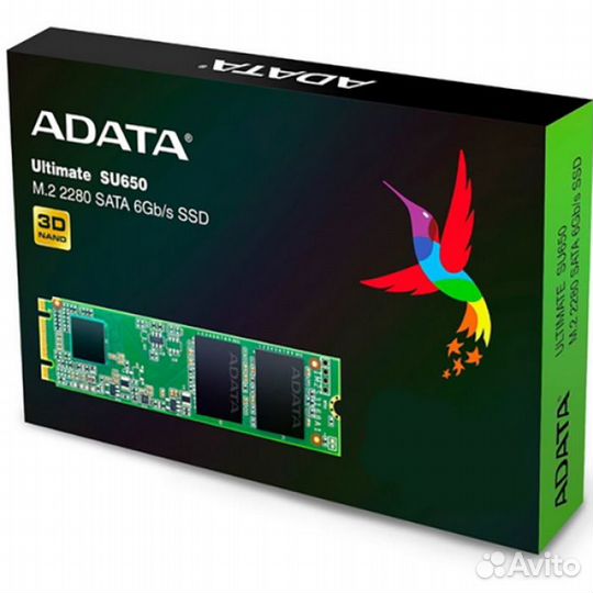 M.2 2280 240GB adata SU650 Client SSD ASU650NS38-2
