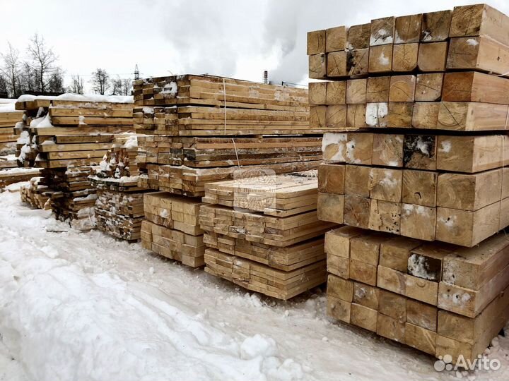 Доска пиломатериалы брус