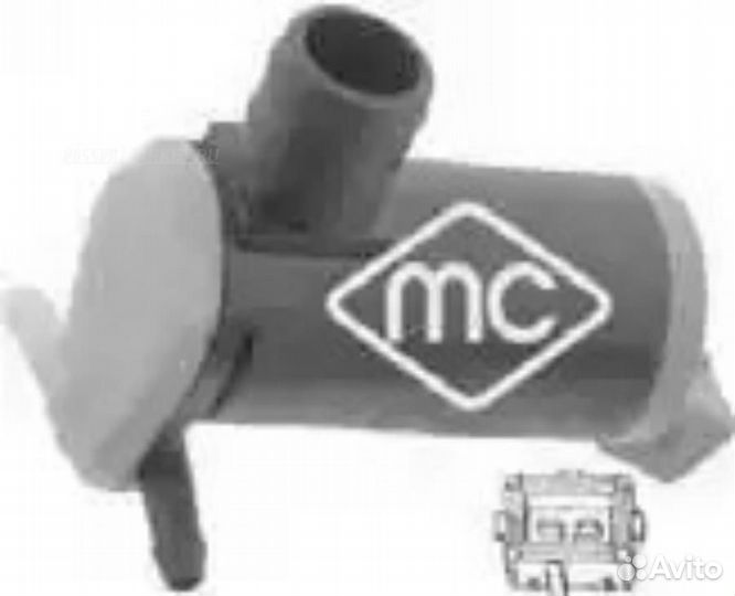 Metalcaucho 02064 Электродвигатель стеклоочистител