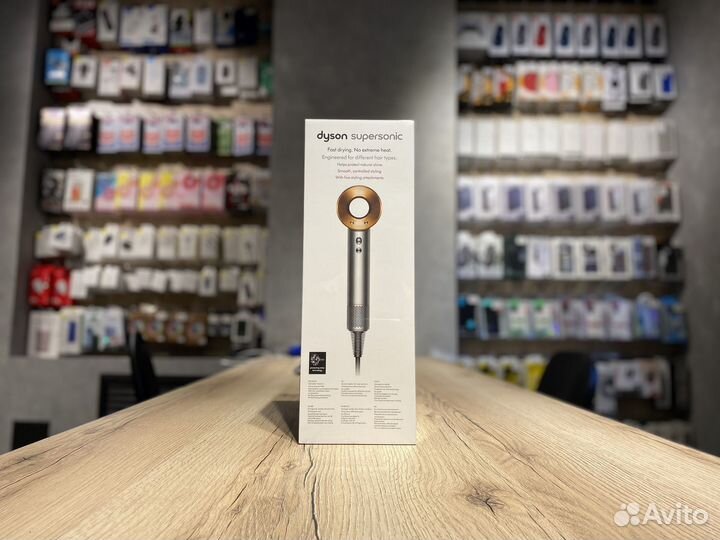 Фен для волос Dyson Supersonic HD08, Никель/Медь