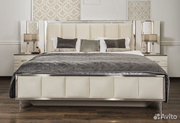 Спальня Gravita 5-ств белый глянец (сп м1800х2000)