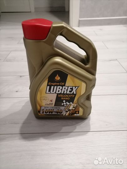 Масло моторное 10w40 lubrex