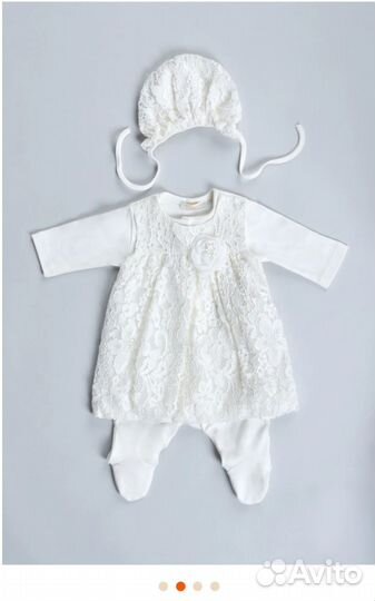 Комплект на выписку для девочки