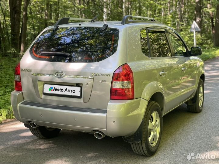 Hyundai Tucson 2.7 AT, 2005, 210 000 км