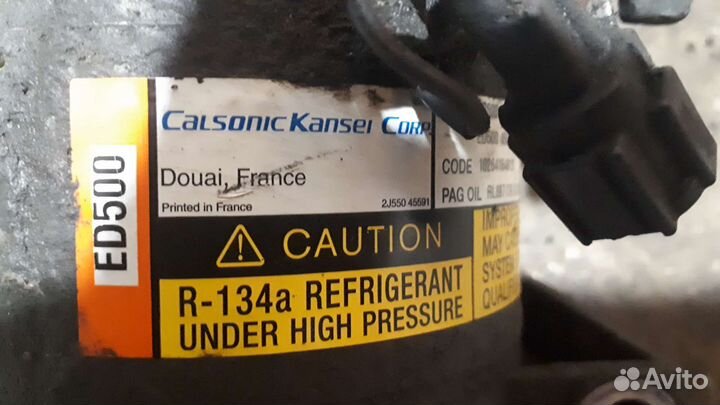 Компрессор кондиционера nissan primera p12