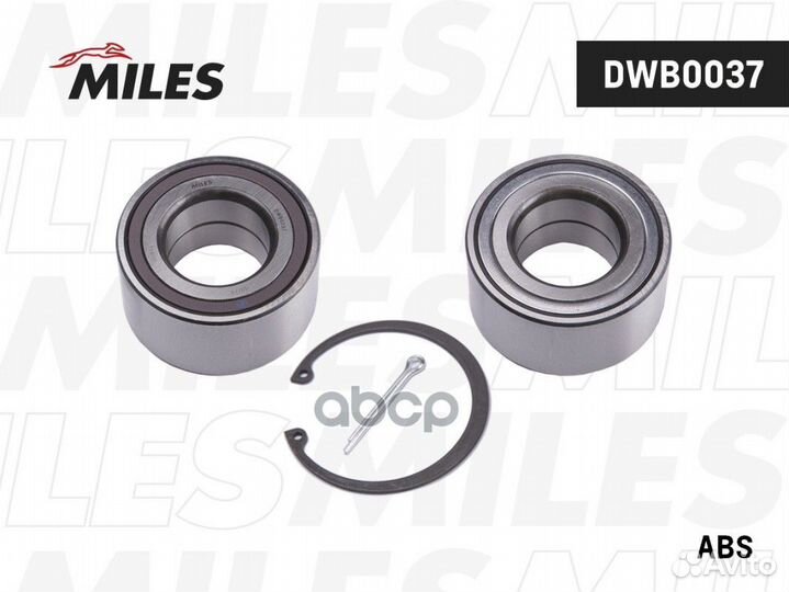 DWB0037 Подшипник ступ.chevrolet aveo III