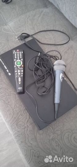 Караоке DVD плеер с микрофоном,пультом