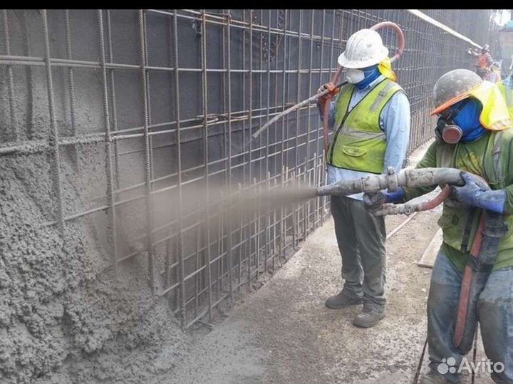 Торкретирование усиление бетонных сооружений