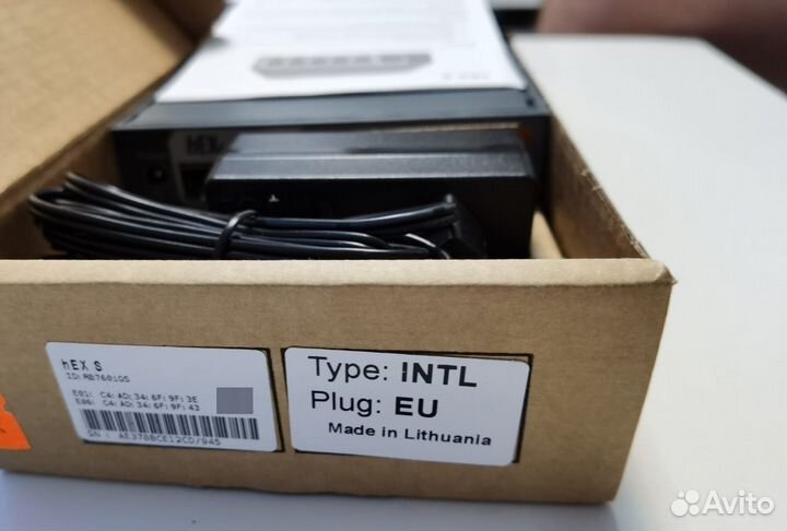 Маршрутизатор MikroTik hEX S RB760iGS