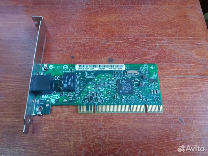 Гигабитная сетевая плата Intel PRO 1000MT RG-45