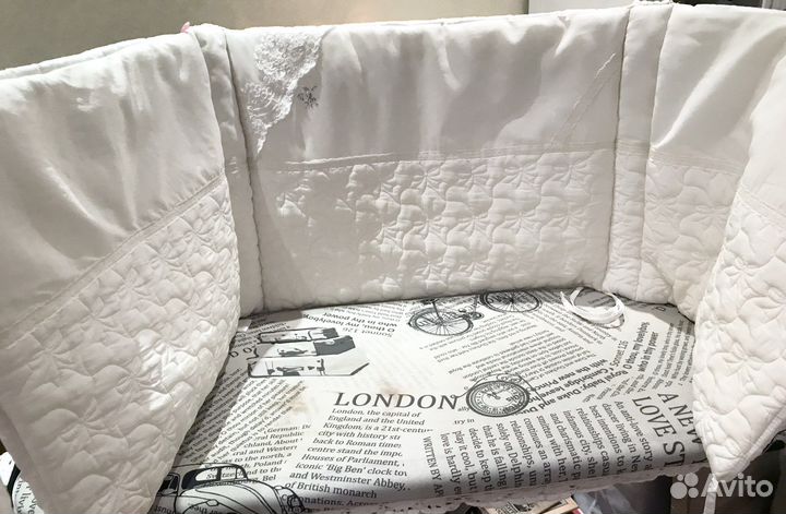 Высокий бортик в детскую кровать Choupette