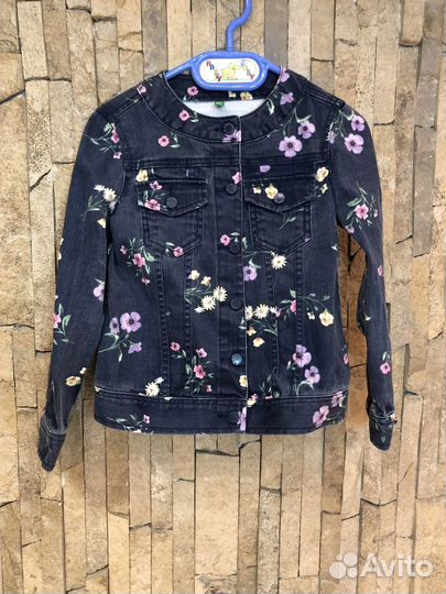 Джинсовка для девочки, джинсовая куртка Benetton