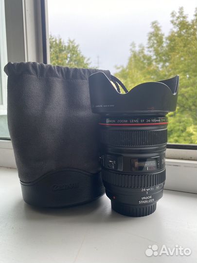 Объектив canon ef 24 105mm f 4l is usm