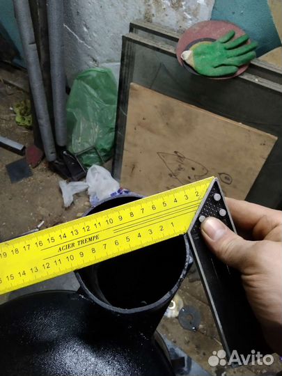 Печь буржуйка для гаража