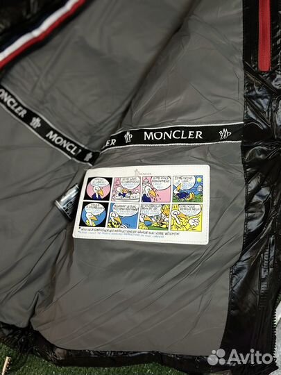 Куртка Пуховик Moncler глянцевый