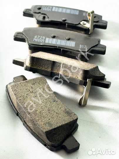 Колодки тормозные задние Hyundai, KIA 58302H5A00