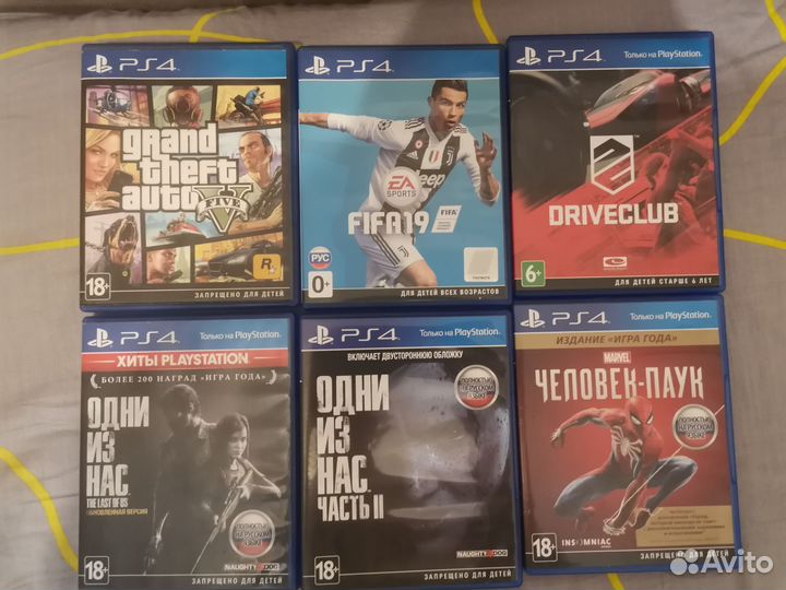 Игры для приставок ps4