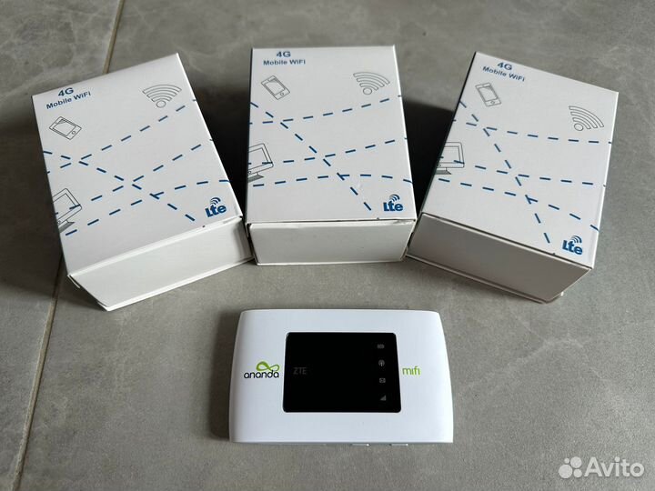 4G роутер ZTE MF920 с аккумулятором