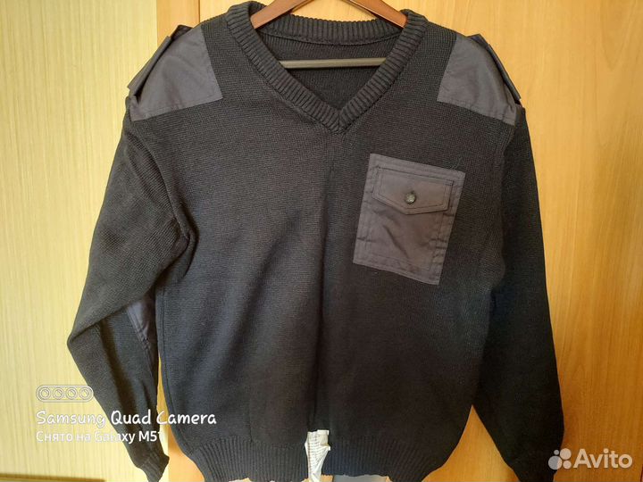 Свитер мужской новый 52-54, для охранника