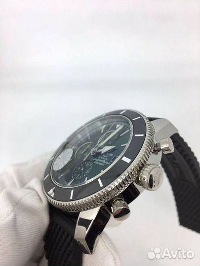 Часы Breitling каучуковый ремешек