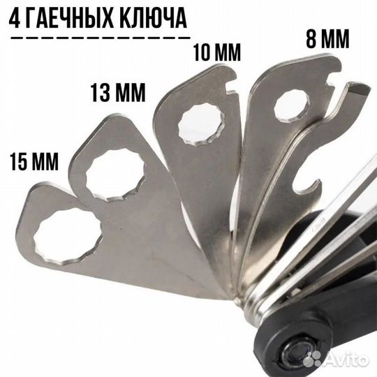 Мультитул для велосипеда электросамоката (новый)