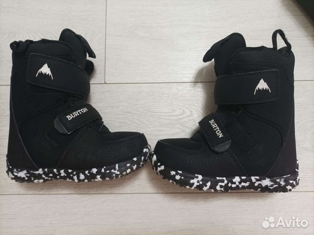 Ботинки для сноуборда burton, детские minigrom