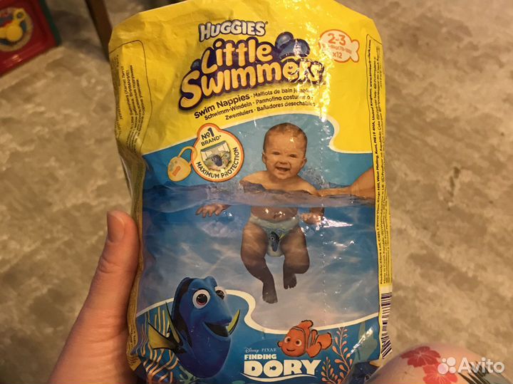 Huggies подгузники для плавания