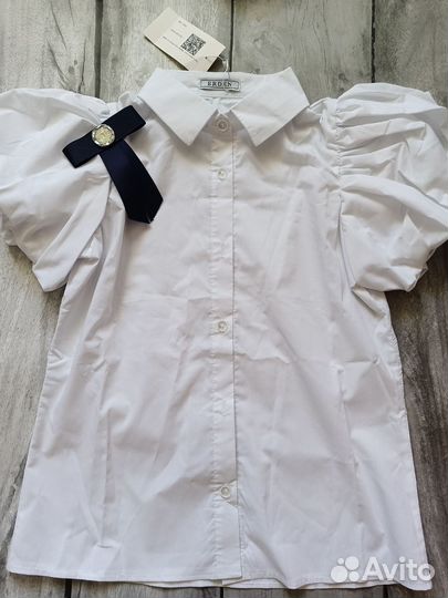 Блузка школьная для девочки новая