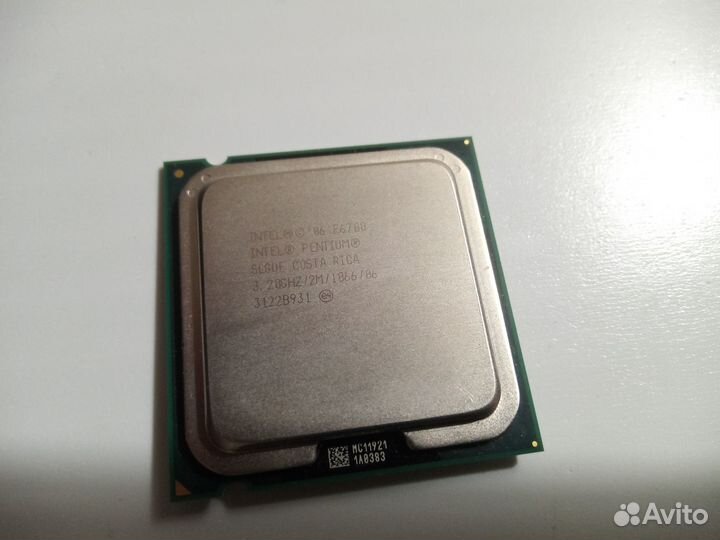 Процессор Intel Pentium e6700