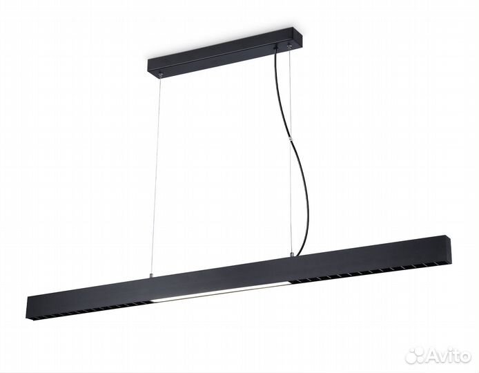 Подвесной светодиодный светильник 48W, 4200K, 1200*35*1305 (Без пду), черный