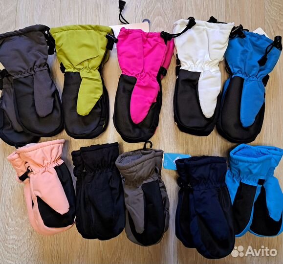 Краги, варежки детские непромокаемые