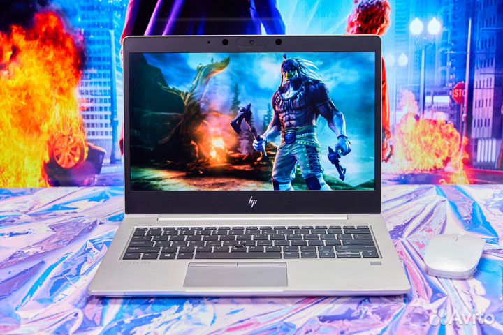 Легкий ноутбук HP / Intel Core i5 / 512 GB / SSD