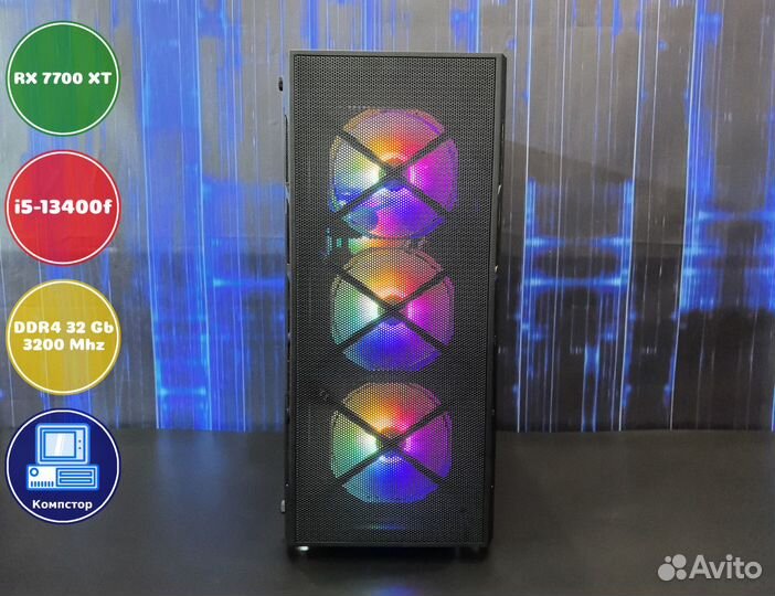 Собранный компьютер i5-RX7700XT-32DDR4-MKT0284-B760