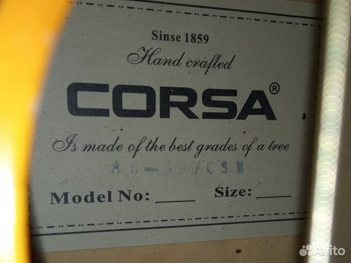 Классическая гитара Corsa