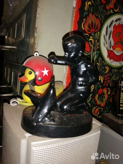 Статуэтка чугун Касли СССР