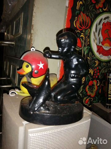 Статуэтка чугун Касли СССР