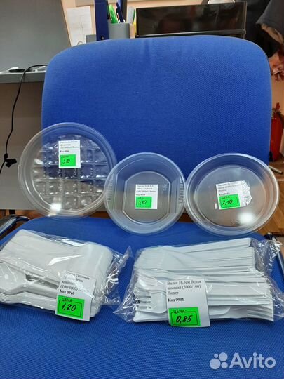 Одноразовая пластиковая посуда