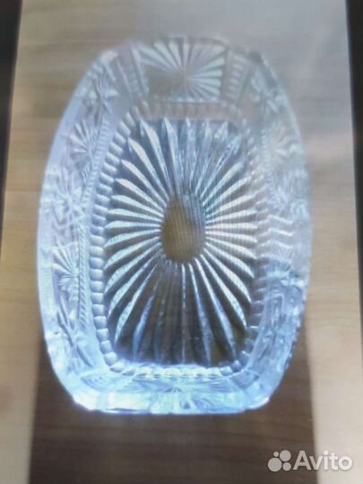 Салатник хрустальный