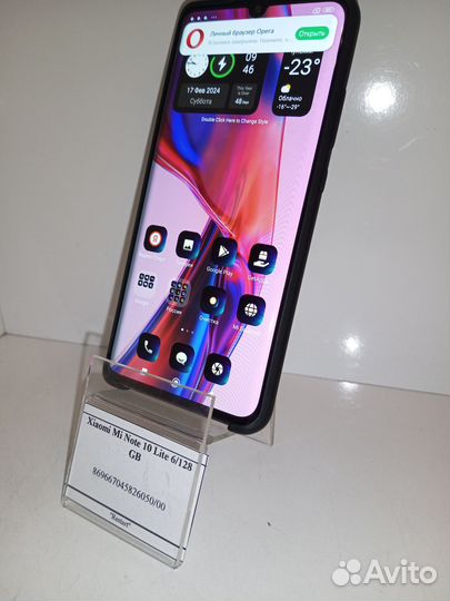 Xiaomi Mi Note 10 Lite, 6/128 ГБ