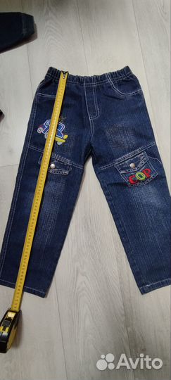 Джинсовый костюм для мальчика 116