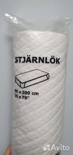 Наматрасник новый IKEA стьернлок груснарв