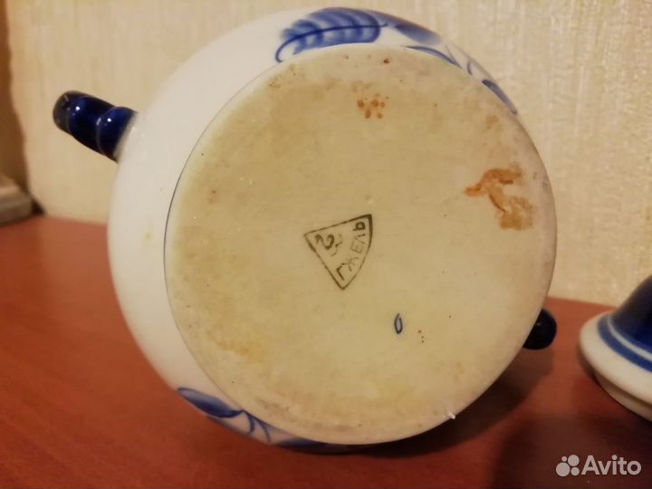 Сахарница, Гжель