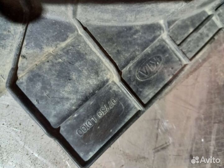 Вентилятор охлаждения радиатора Kia rio 1