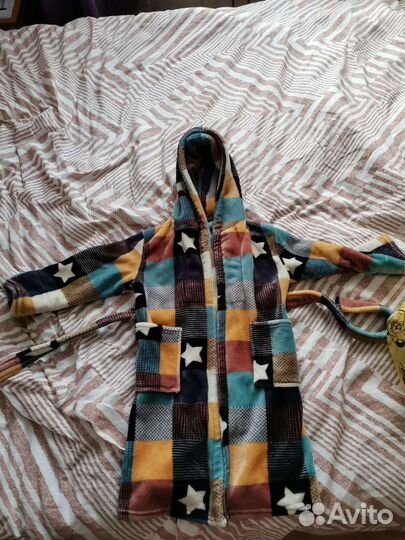 Детский махровый халат, 70 см