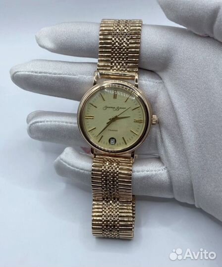 Часы Gold Time золотые 585 новые 78 грамм