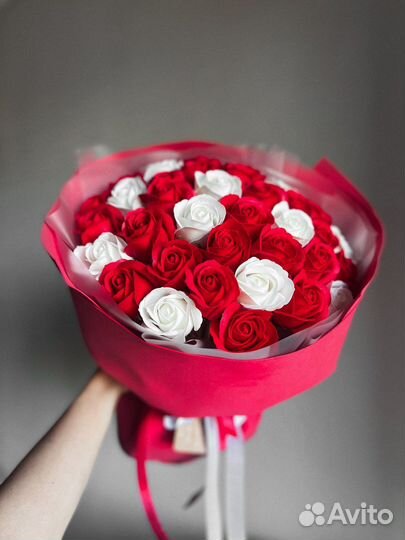 Мыльные розы. Цветы из мыла. Сухоцветы