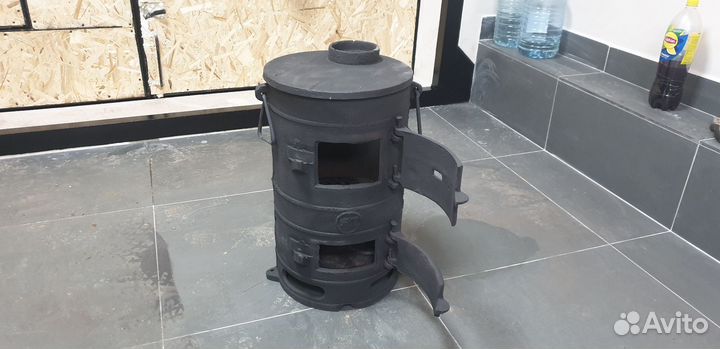 Печь буржуйка чугунная пов 57