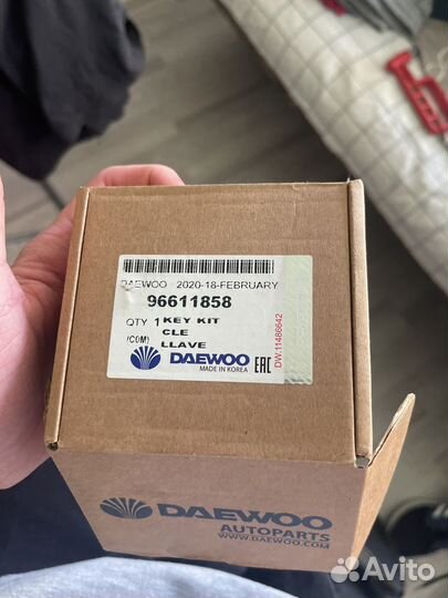 Замок зажигания daewoo