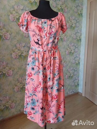 Oasis. Разм.48. Новое платье из штапеля, Германия